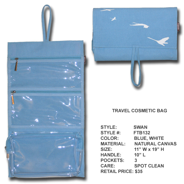 Funtote travel cosmetic bag