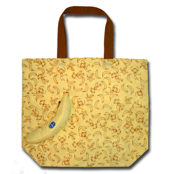 Funtote banana environment friendly shopping bag