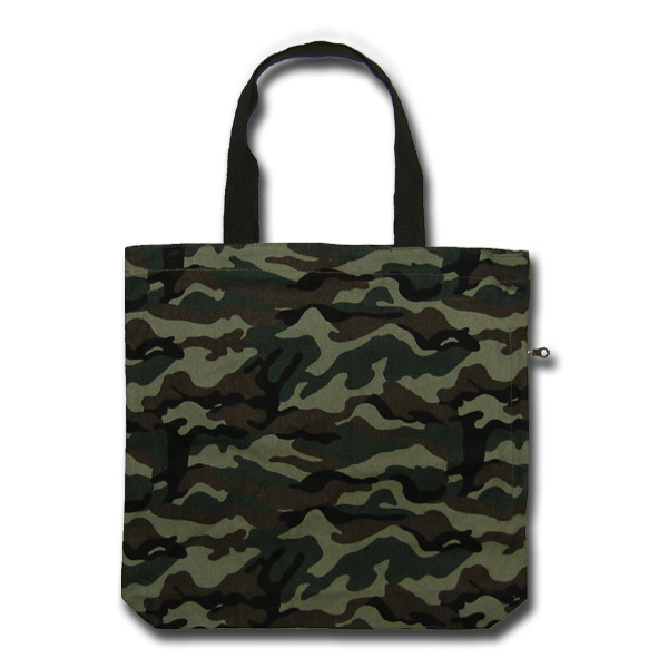 Funtote camouflage daily canvas tote bag